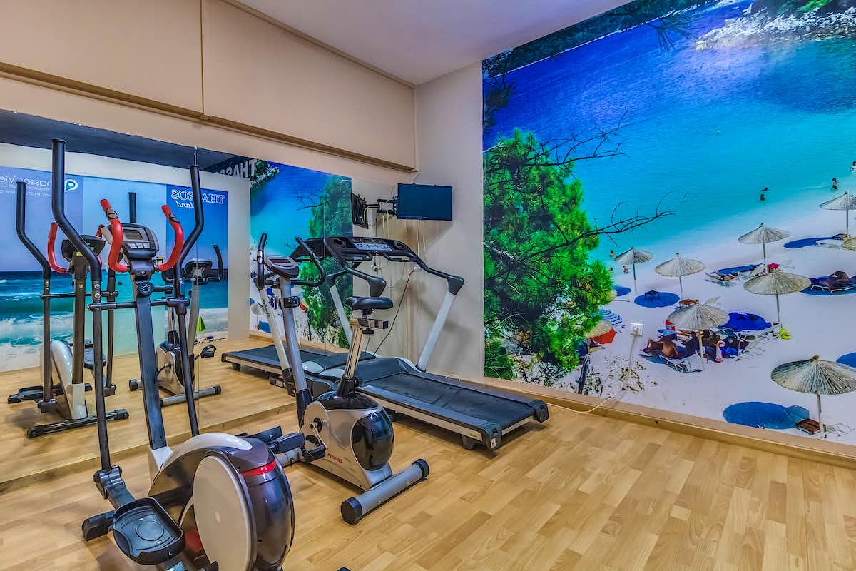 Photo Caption: Fitness Room Stay fit Don't miss your daily workou