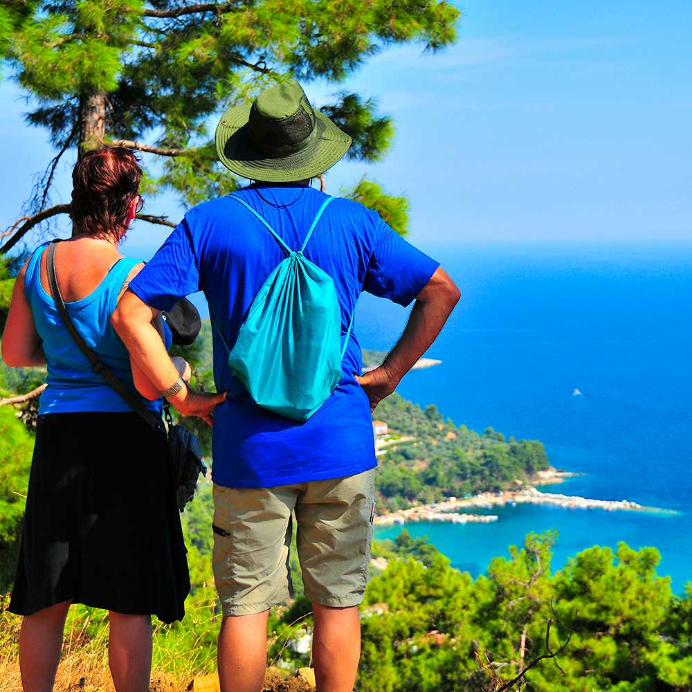 Photo Caption: Walk up the footpaths for the most amazing views of your life