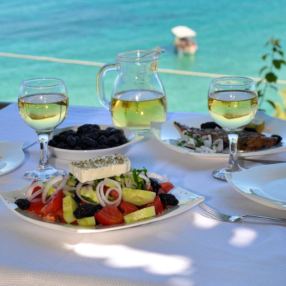 Photo Caption: Explore the many traditional tastes that Thassos can offer you