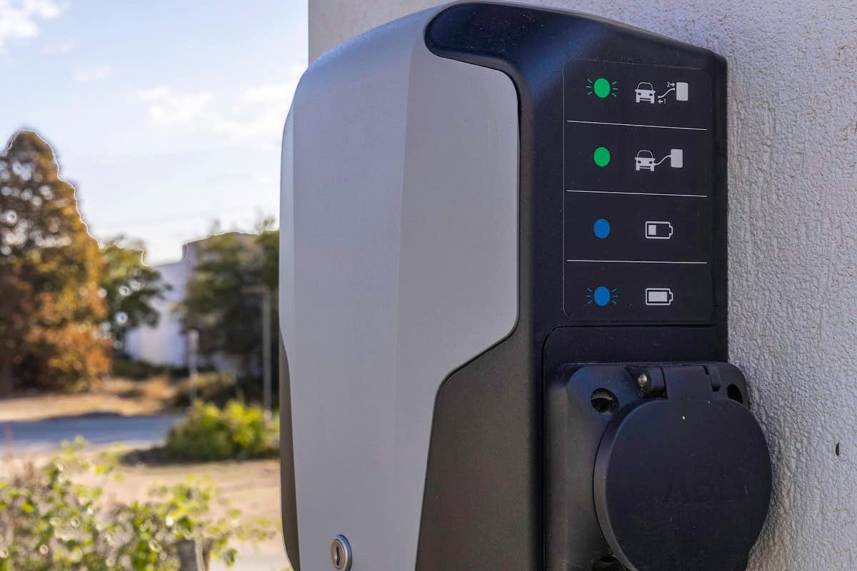 Photo Caption: EV Ready Charge Up the Car Charge your electric ve